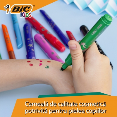 Tatuaje temporare BIC, Kids, 5 stampile, Bl/5 